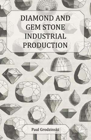 Diamond and Gem Stone Industrial Production de Paul Grodzinski