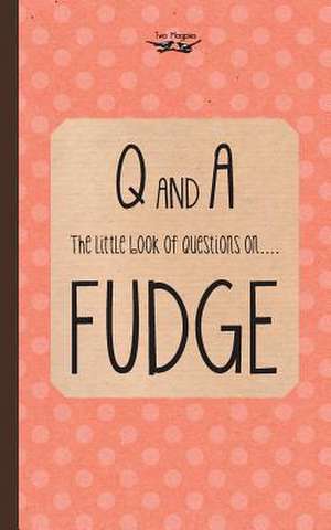 The Little Book of Questions on Fudge de Anon