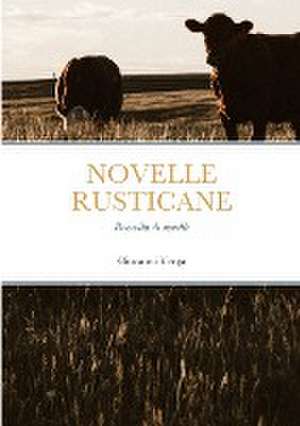 NOVELLE RUSTICANE de Giovanni Verga