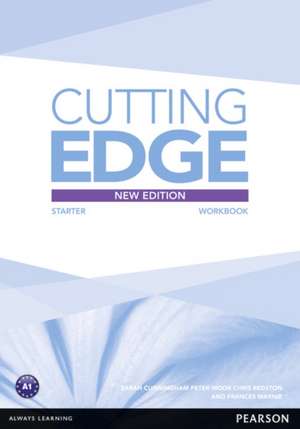 Cutting Edge Starter New Edition Workbook without Key de Frances Marnie