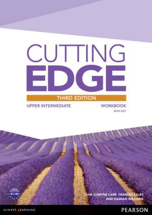 Cutting Edge 3rd Edition Upper Intermediate Workbook with Key de Jane Comyns-Carr