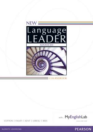 New Language Leader Advanced Coursebook with MyEnglishLab Pack de David Cotton