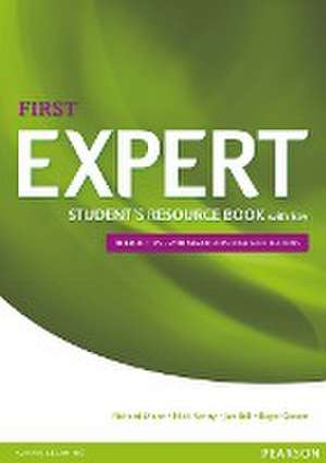 Expert First 3rd Edition Student's Resource Book with Key de Nick Kenny