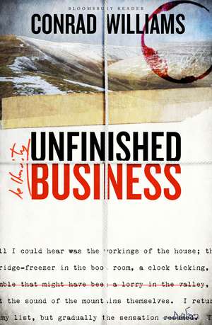 Unfinished Business de Conrad Williams