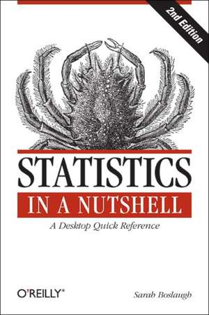 Statistics in a Nutshell 2e de Sarah Boslaugh