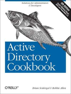 Active Directory Cookbook de Brian Svidergol