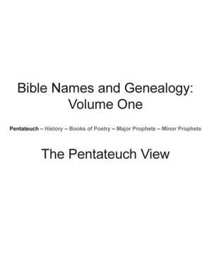 Bible Names and Genealogy de Timothy McCullough