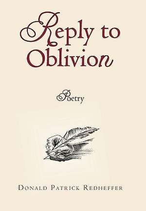 Reply to Oblivion de Redheffer, Donald Patrick