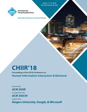 CHIIR '18 de Chiir