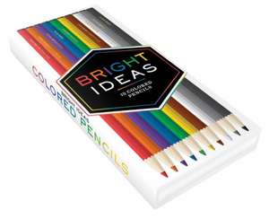 Creioane de colorat Bright Ideas de Chronicle Books