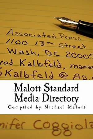 Malott Standard Media Directory: Three People from Three Different Walks of Life... de Michael Malott