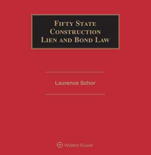 Fifty State Construction Lien and Bond Law de Stephen D. Butler