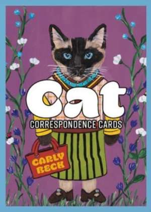 Cat Correspondence Cards de Carly Beck