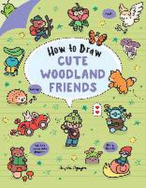 How to Draw Cute Woodland Friends de Angela Nguyen