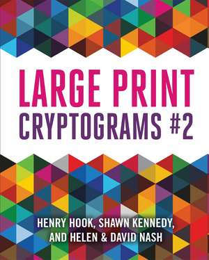 Large Print Cryptograms #2 de David Nash
