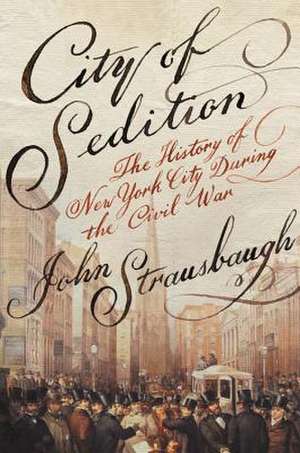 City of Sedition: The History of New York City during the Civil War de John Strausbaugh