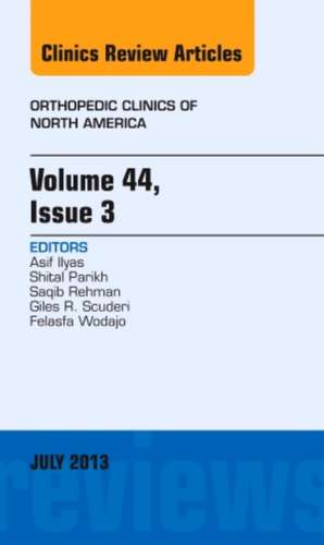 Volume 44, Issue 3, An Issue of Orthopedic Clinics de Asif M. Ilyas