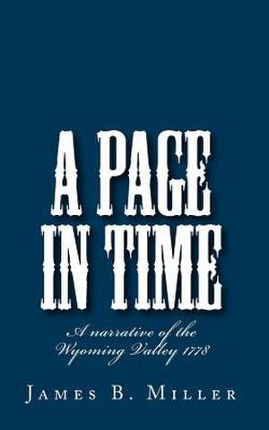 A Page in Time de James B. Miller