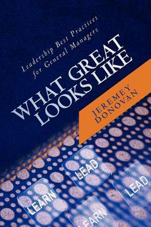 What Great Looks Like de Jeremey Donovan