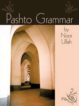 Pashto Grammar de Noor Ullah