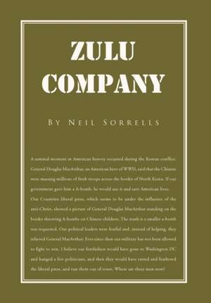 Zulu Company de Neil Sorrells