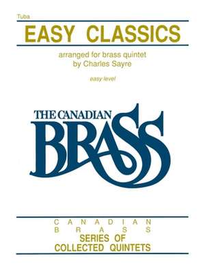 Easy Classics: Tuba (B.C.) de Hal Leonard Corp