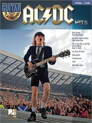 AC/DC Hits Guitar Play-Along Volume 149 Book/Online Audio