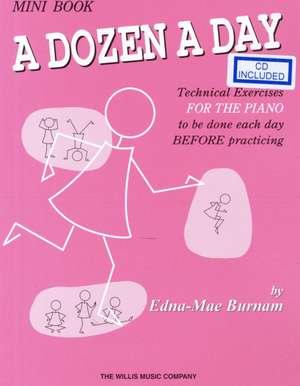 A Dozen a Day Mini Book - Book/Audio de Edna Mae Burnam