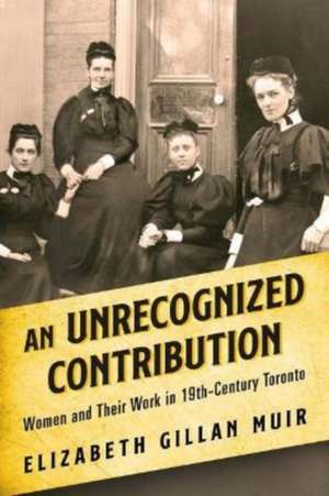 An Unrecognized Contribution de Elizabeth Gillan Muir