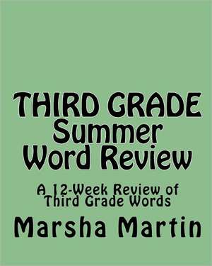 Third Grade Summer Word Review de Marsha Martin