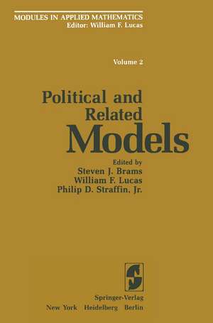 Political and Related Models de S. J. Brams