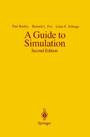 A Guide to Simulation de Paul Bratley