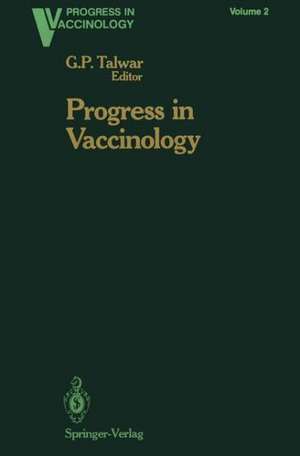 Progress in Vaccinology de G. P. Talwar