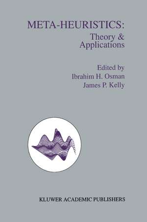 Meta-Heuristics: Theory and Applications de Ibrahim H. Osman