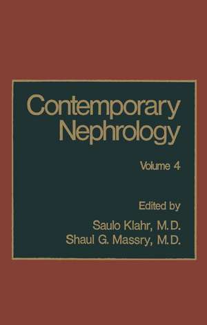 Contemporary Nephrology: Volume 4 de Saulo Klahr