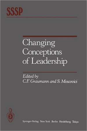 Changing Conceptions of Leadership de Carl F. Graumann