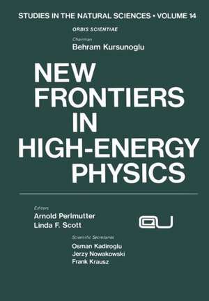 New Frontiers in High-Energy Physics de A. Perlmutter