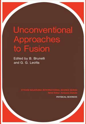 Unconventional Approaches to Fusion de B. Brunelli