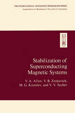 Stabilization of Superconducting Magnetic Systems de V. Al'tov