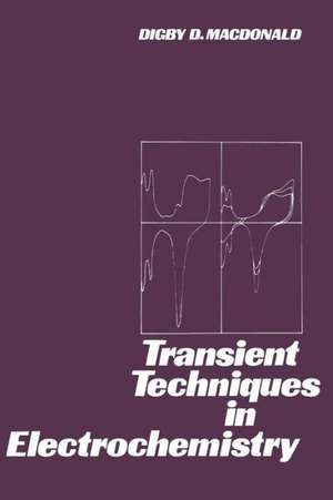 Transient Techniques in Electrochemistry de Digby Macdonald