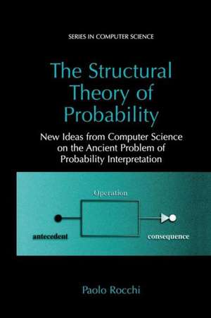 The Structural Theory of Probability: New Ideas from Computer Science on the Ancient Problem of Probability Interpretation de Paolo Rocchi