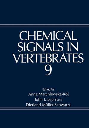 Chemical Signals in Vertebrates 9 de Anna Marchlewska-Koj