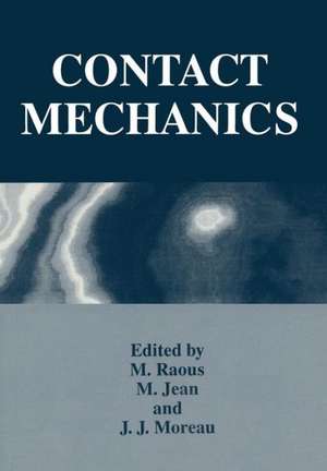 Contact Mechanics de M. Jean