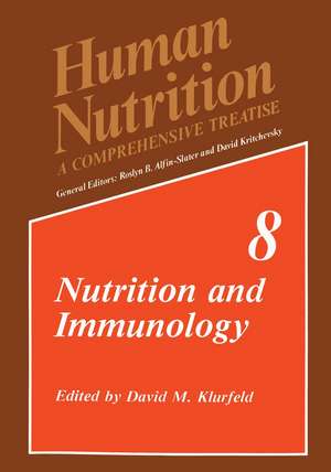 Nutrition and Immunology de D.M. Klurfeld