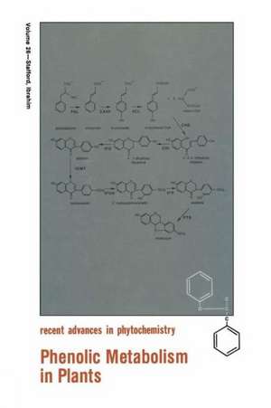 Phenolic Metabolism in Plants de Ragai K. Ibrahim