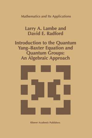 Introduction to the Quantum Yang-Baxter Equation and Quantum Groups: An Algebraic Approach de L.A. Lambe