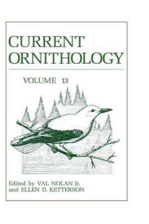 Current Ornithology de Val Nolan Jr.