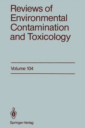 Reviews of Environmental Contamination and Toxicology: Continuation of Residue Reviews de US Environmental Protection Agency, Office of Drinking WaterHealth Advisories