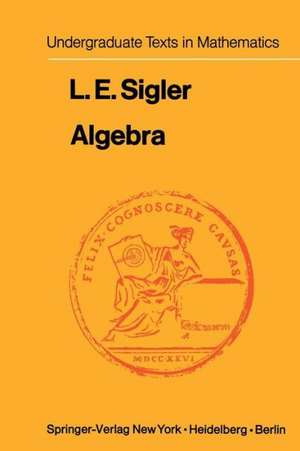 Algebra de L.E. Sigler