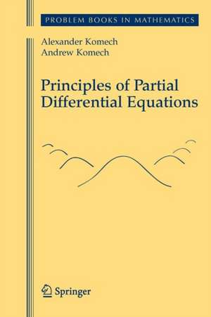 Principles of Partial Differential Equations de Alexander Komech